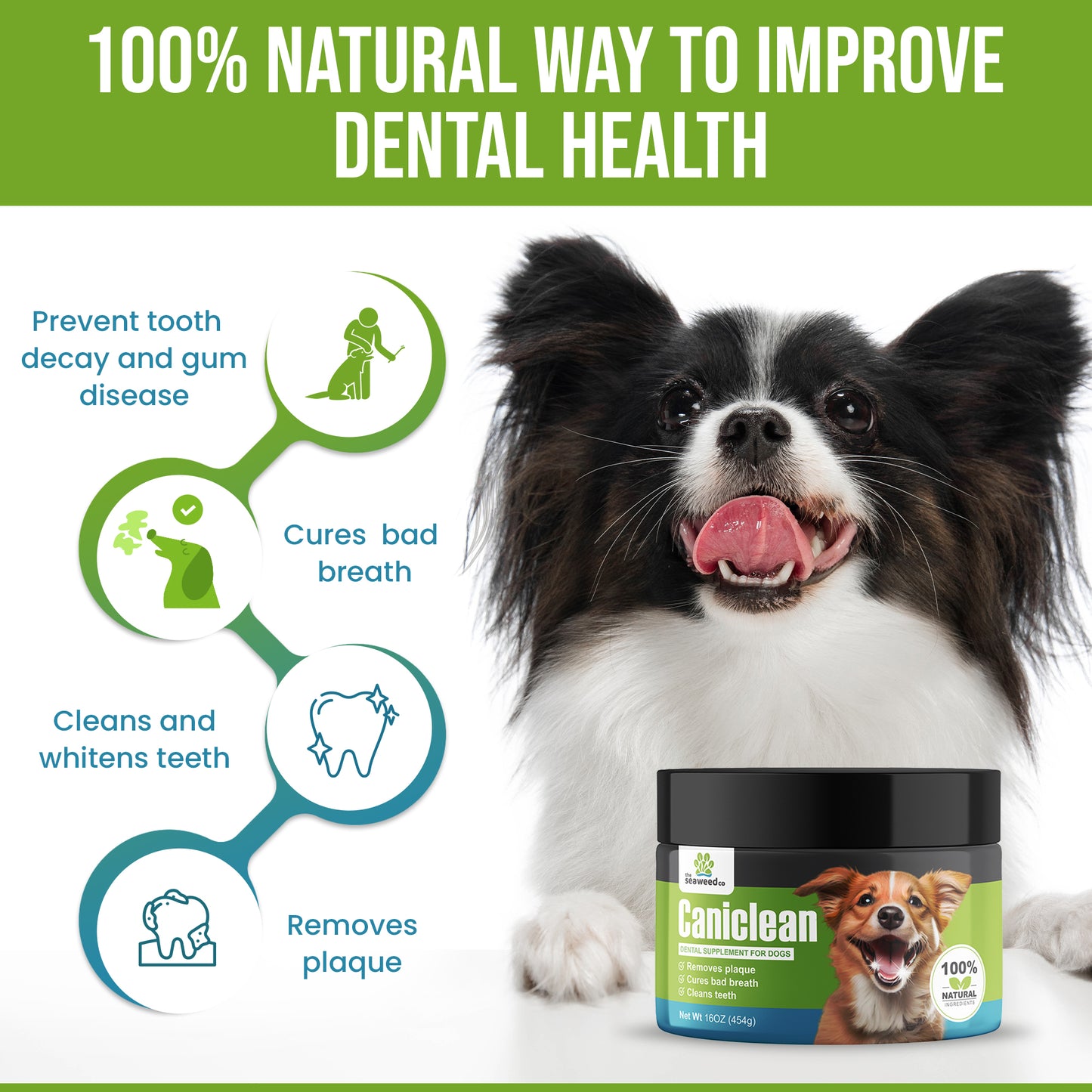 Caniclean Seaweed For Dogs Teeth
